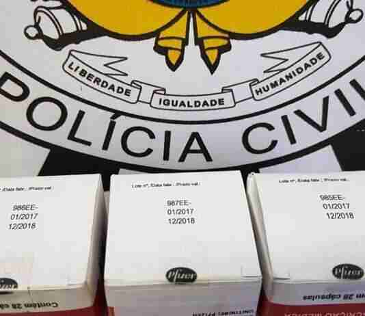 Medicação deve ser entregue pelos pacientes na Secretaria Estadual da Saúde / Foto: Polícia Civil