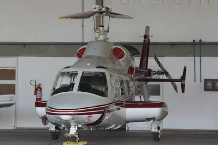 Os recursos da venda do helicóptero serão destinados ao Fundo Especial da Segurança Pública e reinvestidos na própria BM | Foto: Divulgação/Seplag