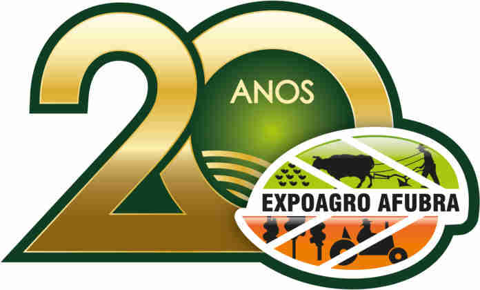 Logo Expoagro Afubra 20 anos