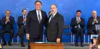 Bolsonaro participou da posse do novo procurador-geral da República | Foto: Reprodução/NBR