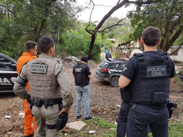 Polícia Civil realiza operação de combate ao tráfico de drogas em Guaíba. Foto: Polícia Civil / Divulgação