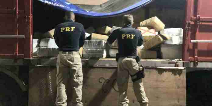 PRF apreende 2,7 toneladas de maconha em Seberi | Foto: PRF / Divulgação / CP