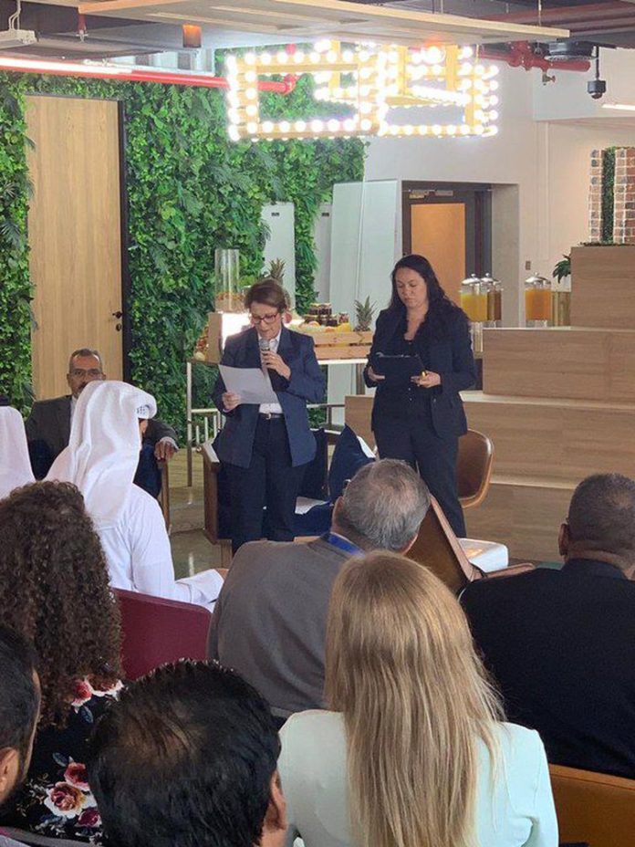 Tereza Cristina participou de seminário sobre oportunidades de negócios no Brasil na Câmara de Comércio Árabe-Brasileira, em Dubai - Divulgação Ministério da Agricultura, Pecuária e Abastecimento