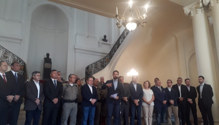 Segurança pública: governador prevê chamar novos aprovados em concurso ainda em 2019