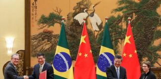 Ministra Tereza Cristina está no país asiático acompanhando a comitiva do presidente Jair Bolsonaro