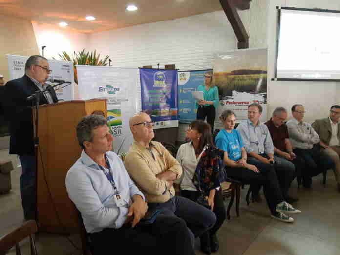 Cerimônia do evento em Pelotas foi realizada pela Federarroz na Associação Rural de Pelotas durante Expofeira do município