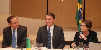 Ministra Tereza Cristina integra comitiva do presidente Jair Bolsonaro na China