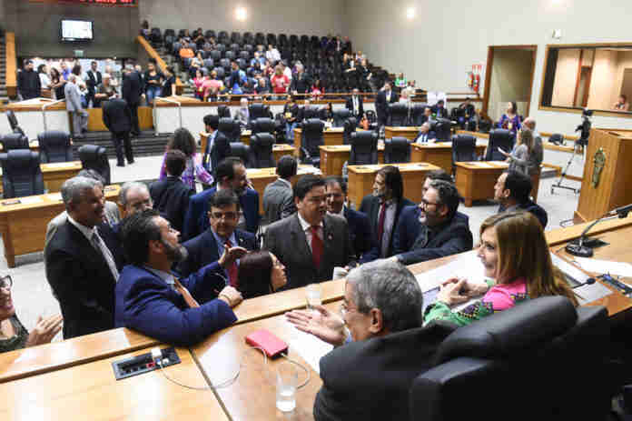 Votação da lei dos fundos públicos foi realizada na Câmara | Foto: Ederson Nunes/CMPA