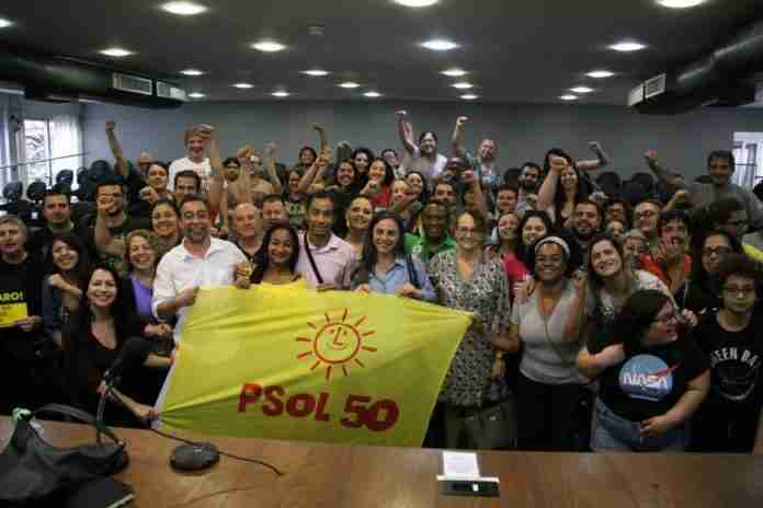 Encontro que sacramentou nome de Fernanda Melchionna nas eleições foi realizado neste sábado | Foto: Hugo Scott/PSOL