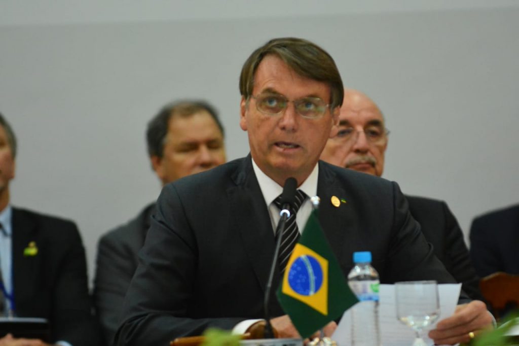 Presidente Jair Bolsonaro abriu Cúpula do Mercosul em Bento Gonçalves | Foto: Guilherme Almeida/Especial/Correio do Povo