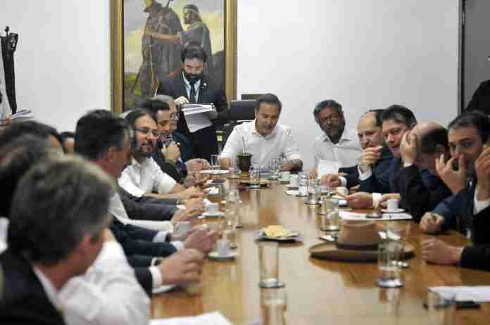 Reunião de líderes definiu inclusão da proposta da Previdência na pauta da Assembleia | Foto: André Lisbôa/ALRS