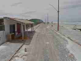 Bar ficava em avenida na beira-mar de Cidreira | Foto: Reprodução/Google Street View