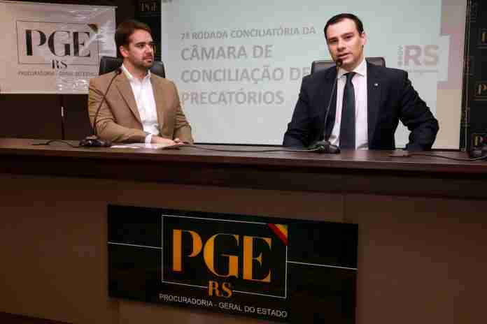 Apresentação da 7ª Câmara de Conciliação de Precatórios foi feita pela PGE nesta terça | Foto: Itamar Aguiar/Palácio Piratini
