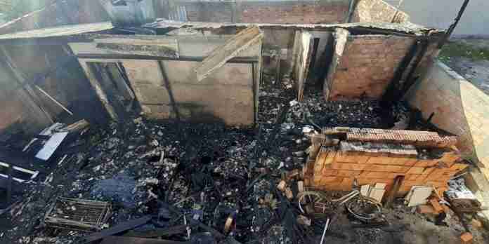 incêndio Capão