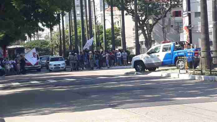 protesto passagem