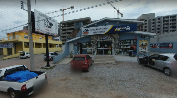 Agropecuária Machado, em Pelotas, foi contratada para fazer testes de coronavírus | Foto: Reprodução/Google Maps