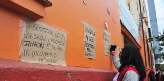 Escola Rio Grande do Sul, em Porto Alegre, deve ser fechada para abrigar moradores em situação de rua com Covid-19 | Foto: Alina Souza/Correio do Povo