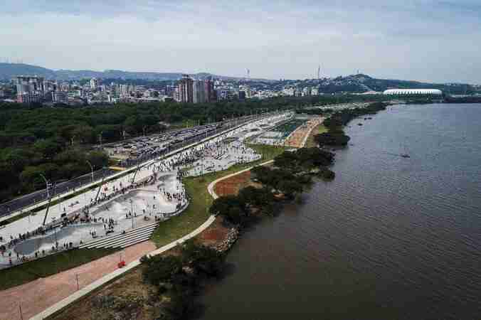 Trecho 3 Da Orla Do Guaíba Passa A Se Chamar Parque Jaime Lerner Rádio Guaíba 