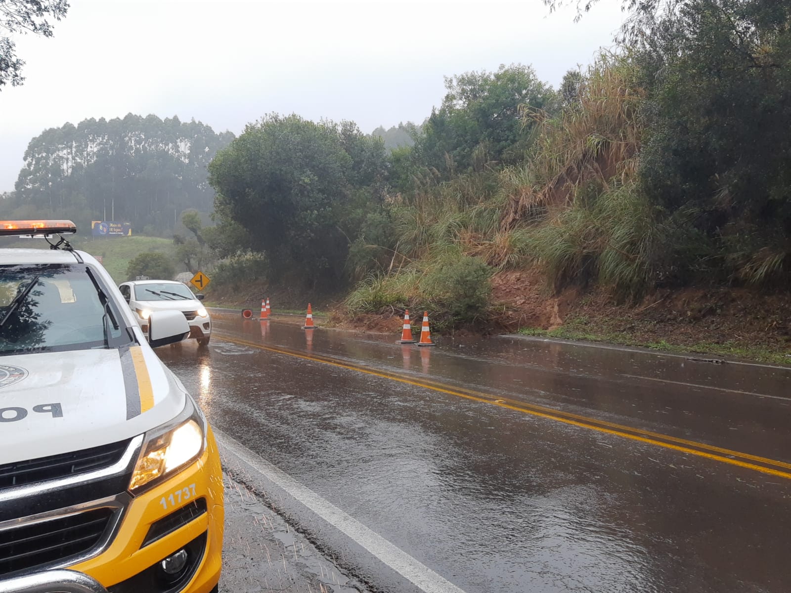 Desvio na rodovia SE-290 só pode ser realizado por veículos leves