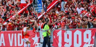 Borré fez o gol que deu a vitória ao Inter no clássico 443 | Foto: Pedro Piegas