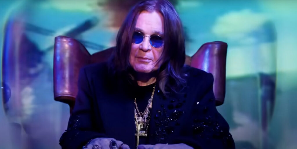 Ozzy Osbourne morre aos 76 anos. Foto: Youtube / Reprodução