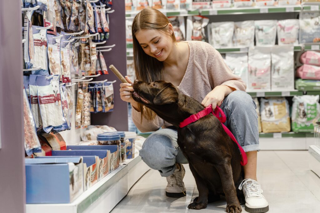 A imagem atual não possui texto alternativo. O nome do arquivo é: cao-adoravel-com-dono-na-pet-shop-scaled.jpg