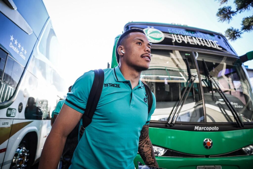Mandaca, meio-campista do Juventude. (Foto: Fernando Alves/EC Juventude)