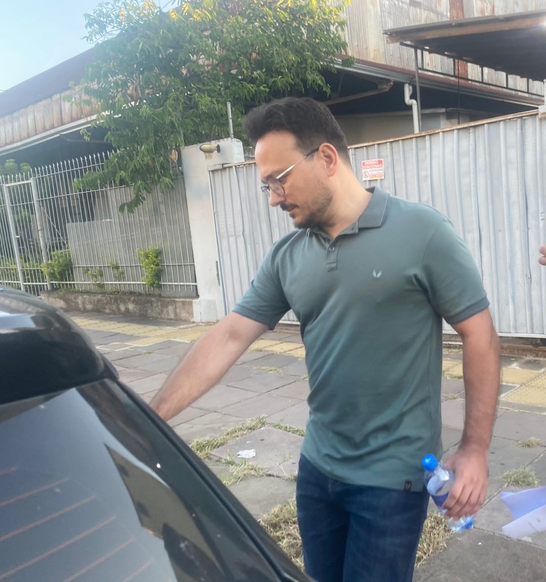 Conrado Paulino da Rosa é preso preventivamente. FOTO: Marcel Horowitz