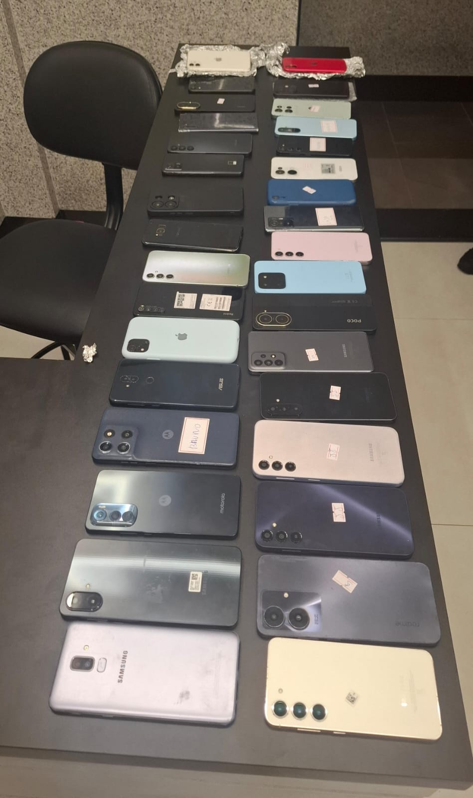 Brigada Militar recupera 33 celulares em Porto Alegre - Foto: Arquivo Pessoal