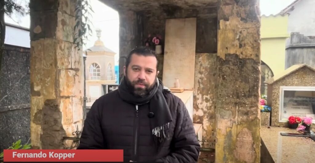 Jornalista Fernando Kopper, do Notícias RS, lança a série Lendas Urbanas de Cruz Alta - Foto: Notícias RS