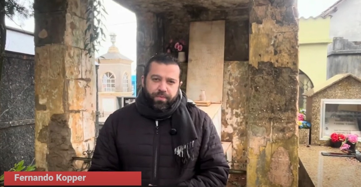 Jornalista Fernando Kopper, do Notícias RS, lança a série Lendas Urbanas de Cruz Alta - Foto: Notícias RS