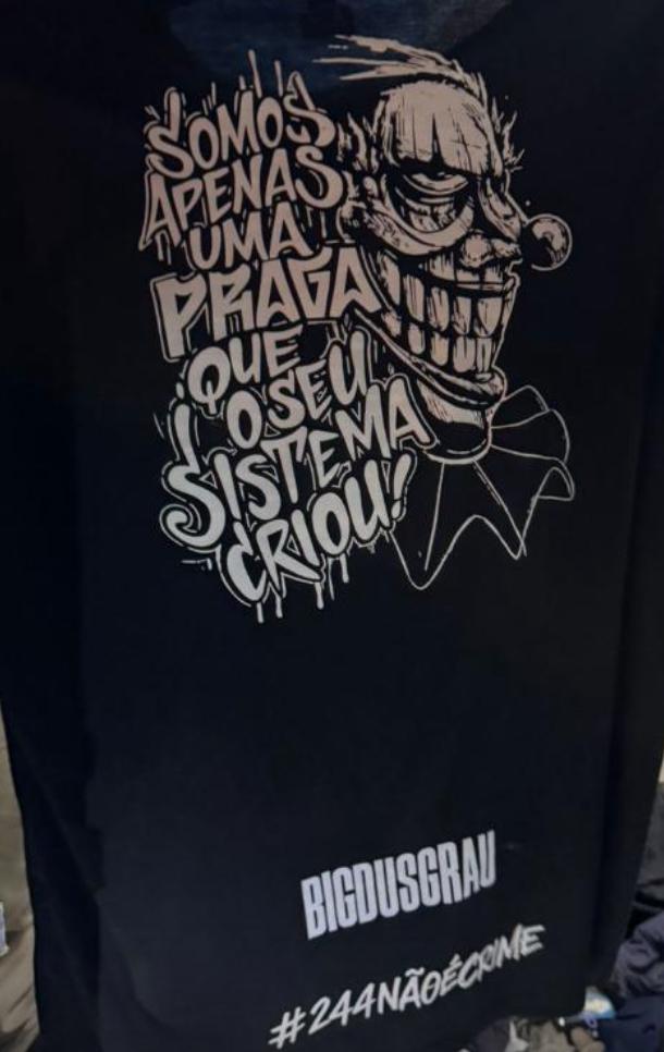 Camiseta de Big Dus Grau - Foto: Arquivo Pessoal
