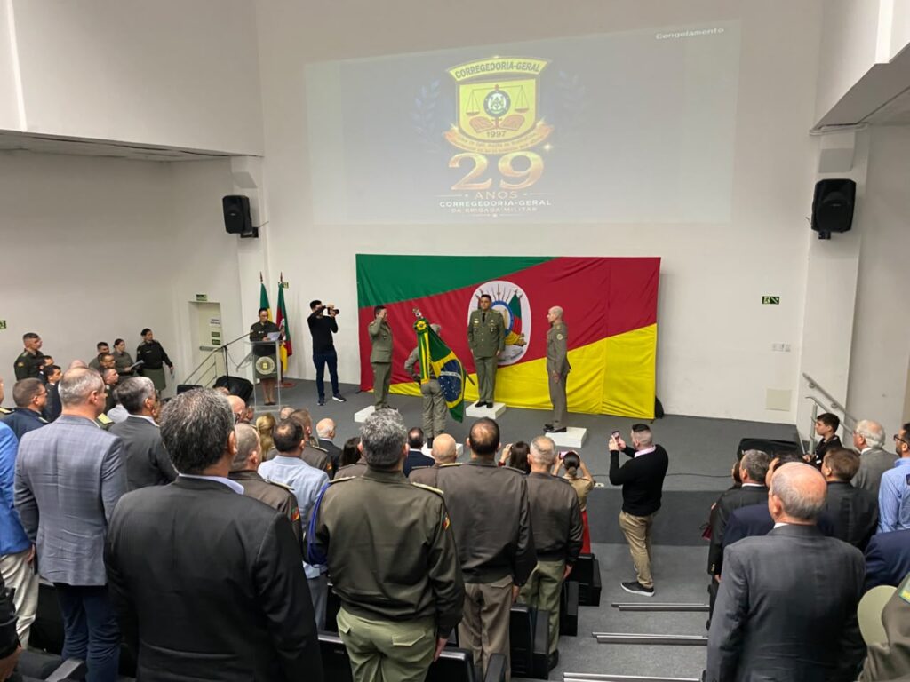 Corregedoria-Geral da Brigada Militar completa 29 anos - Foto: Rádio Guaíba