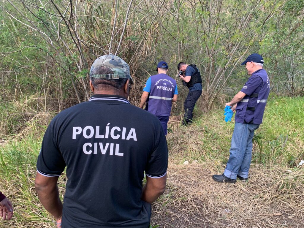 Policia Civil localiza cova após dupla execução em Taquara - Foto: PCRS 