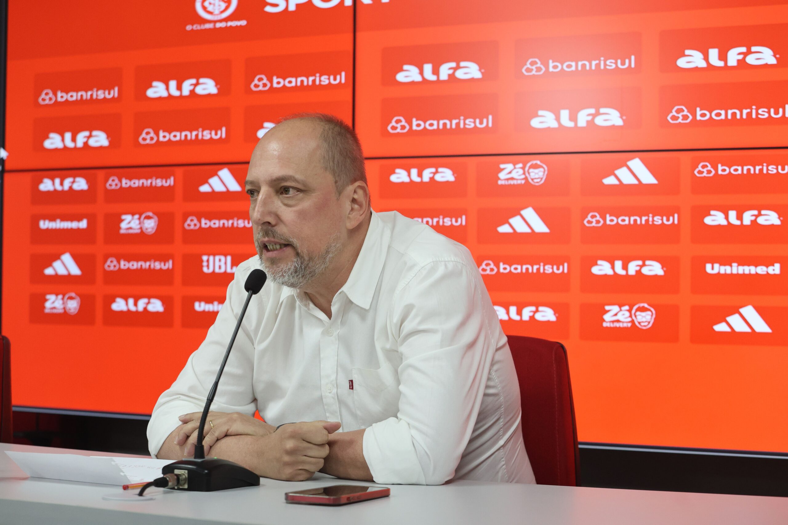 Alessandro Barcellos, presidente do Inter. (Foto: Ricardo Duarte/SC Internacional)