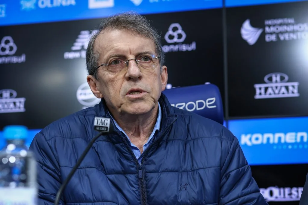 Odorico Roman, presidente do Grêmio. (Foto: Lucas Uebel/Grêmio FBPA)