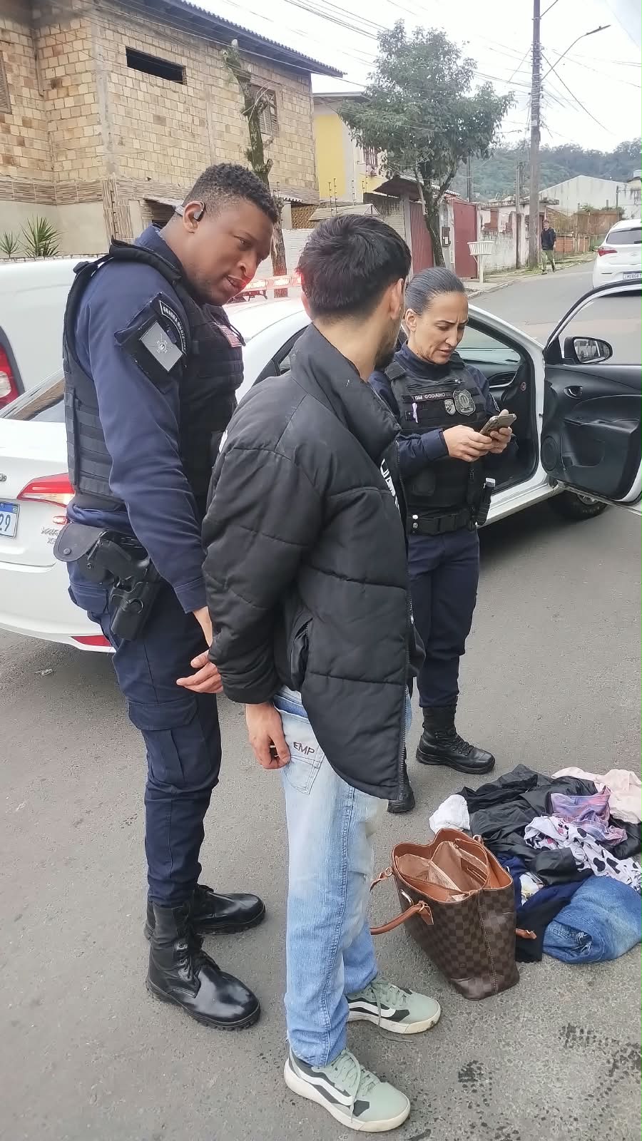 Guarda Municipal prende suspeito de tentativa de feminicídio em Viamão - Foto: Arquivo Pessoal / Marcel Horowitz