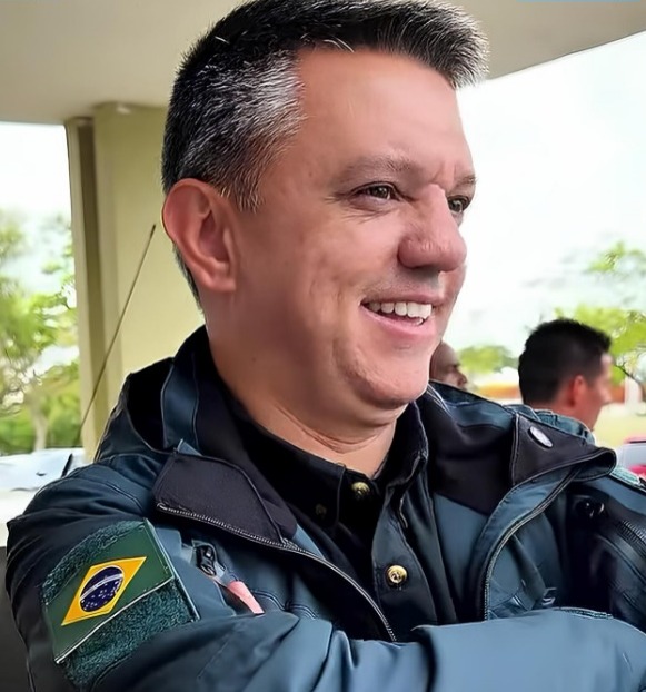 Vereador Coronel Ustra coordenou a segurança de Flávio Bolsonaro em Porto Alegre - Foto: Reprodução / @ustra.marcelo
